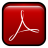 Adobe Acrobat Reader CS3 Icon
